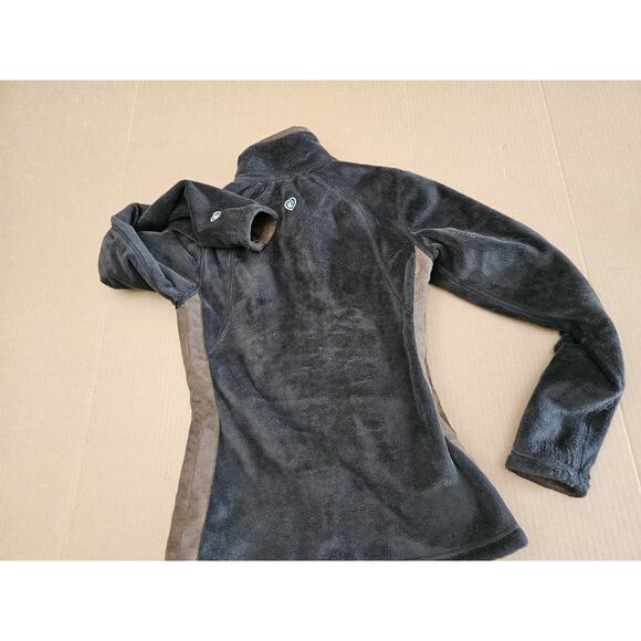 Kuhl Women's Advokat Fleece Zip Up Jacket Size XS Charcoal - Picture 11 of 11